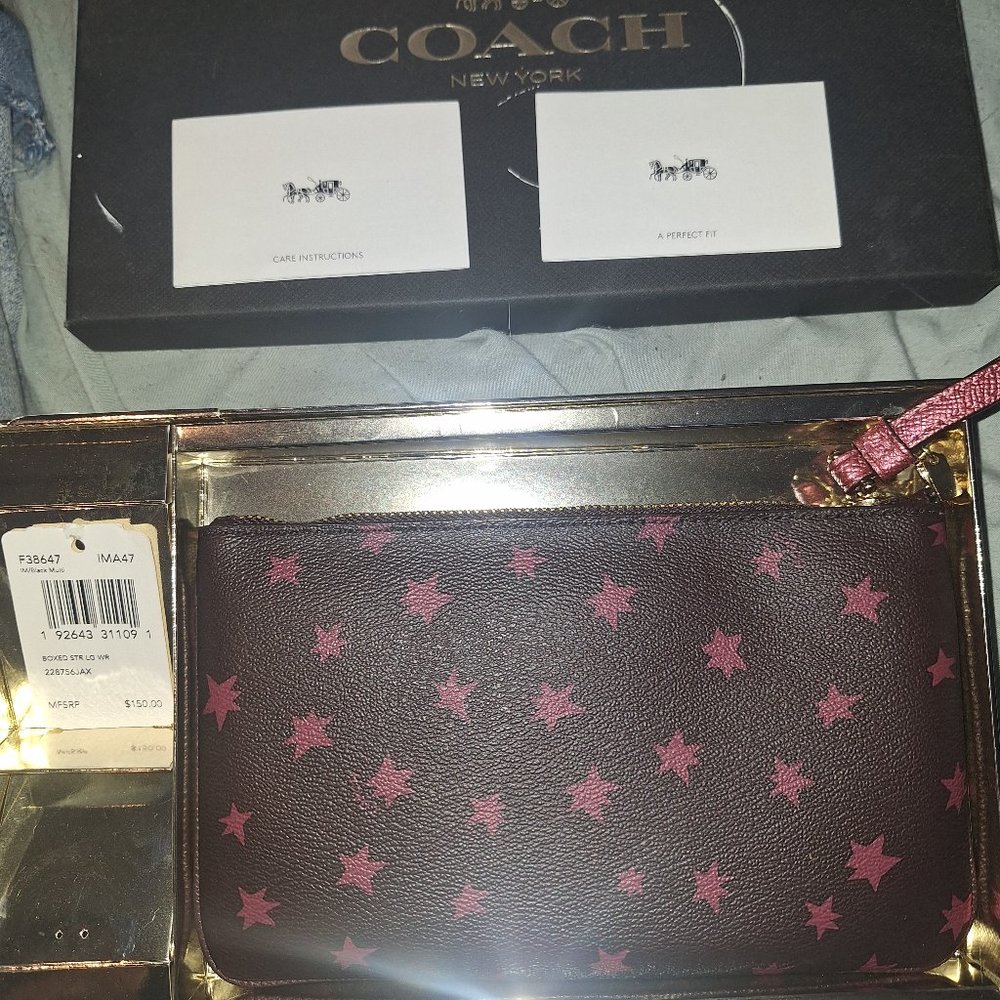 Coach Wristlet